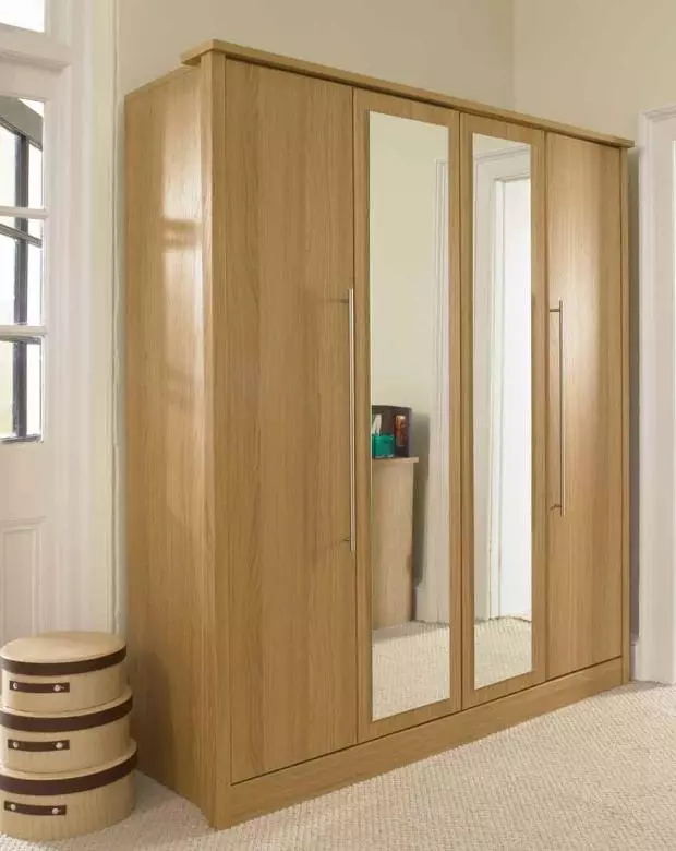 Узкий корпусной шкаф для коридора, K59